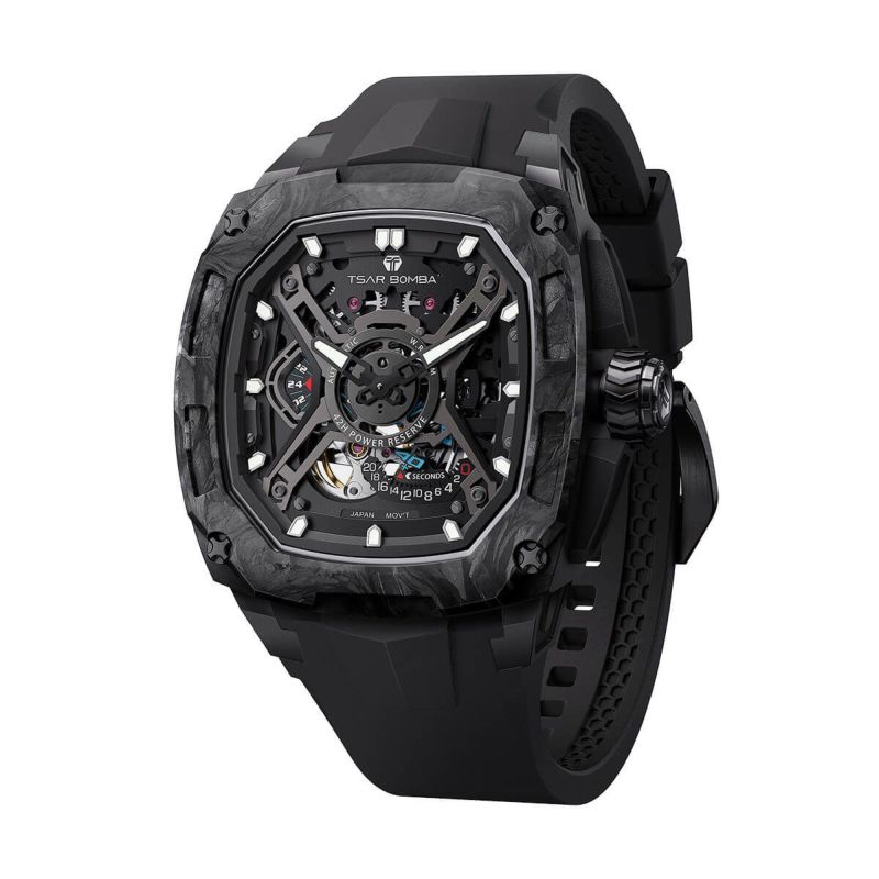 TSAR BOMBA / サーボンバ Automatic Watch ダークマター ブラックの公式ECサイト掲載画像