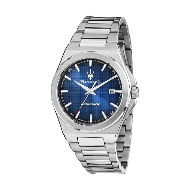 Maserati / マセラティ ベロチタ スリム 40MM オートマ ブルー ダイヤル シルバー ブレスレットの公式ECサイト掲載画像