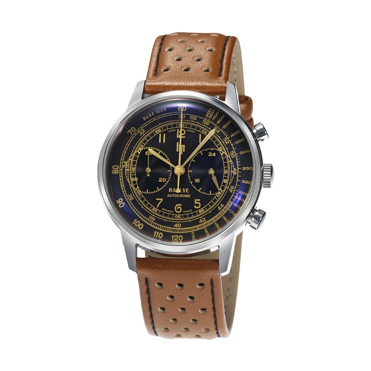 LIP / リップ ラリーオートドローム 40 シルバー ブラック ブラウンレザーの公式ECサイト掲載画像