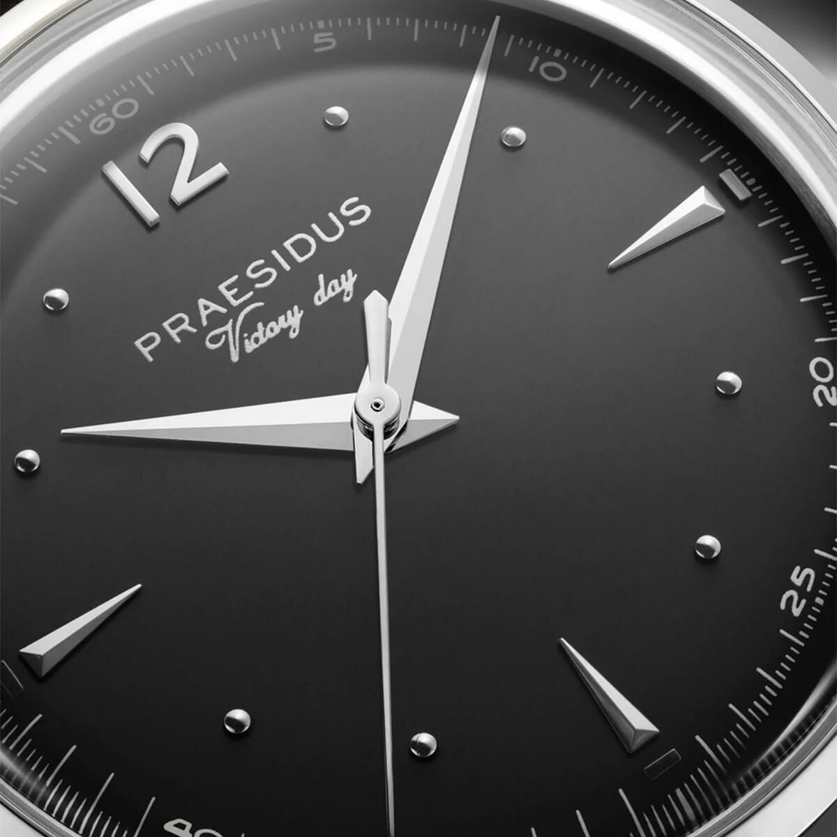 Praesidus / プレジダス Victory Day Black Black Leather メンズ