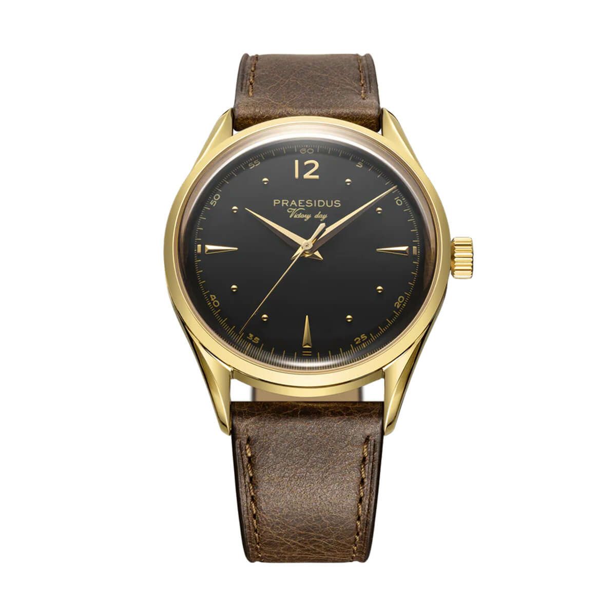 Praesidus / プレジダス Victory Day Black Dark Brown Leatherの公式ECサイト掲載画像