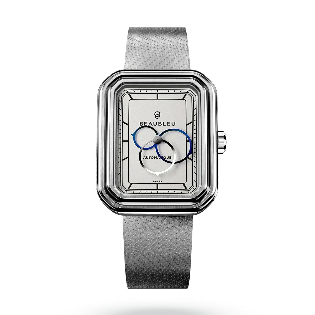 BEAUBLEU / ボーブルー ECCE FIGURA ALBA エッチェ フィグラ アルバ ステンレススチールメッシュストラップの公式ECサイト掲載画像