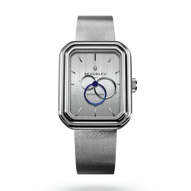 BEAUBLEU / ボーブルー ECCE FIGURA VESPERAL エッチェ フィグラ ヴェスペラル ステンレススチールメッシュストラップの公式ECサイト掲載画像