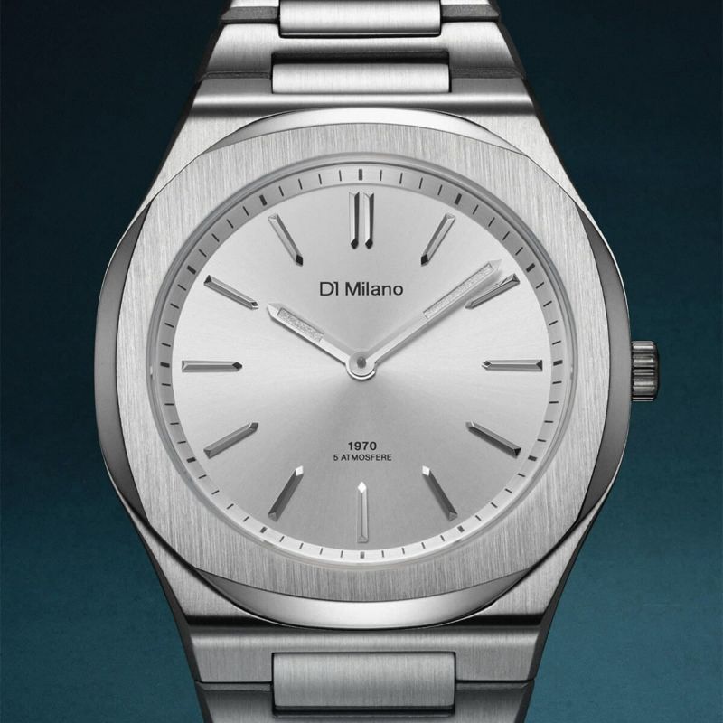 D1 MILANO ディーワンミラノ ULTRATHIN 腕時計 シルバー D1 MILANO（ディーワン ミラノ） 腕時計 「D1 MILANO/ディーワン