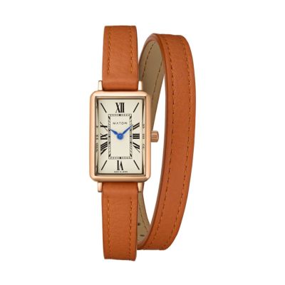 MATOW / マトウ Tsuki 淡月 たんげつ ミニスクエア ローズゴールド