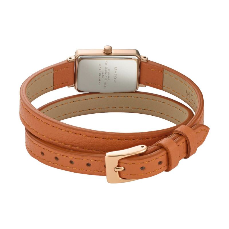 MATOW | MATOW / マトウ Tsuki 月華 スクエア ローズゴールド クリーム