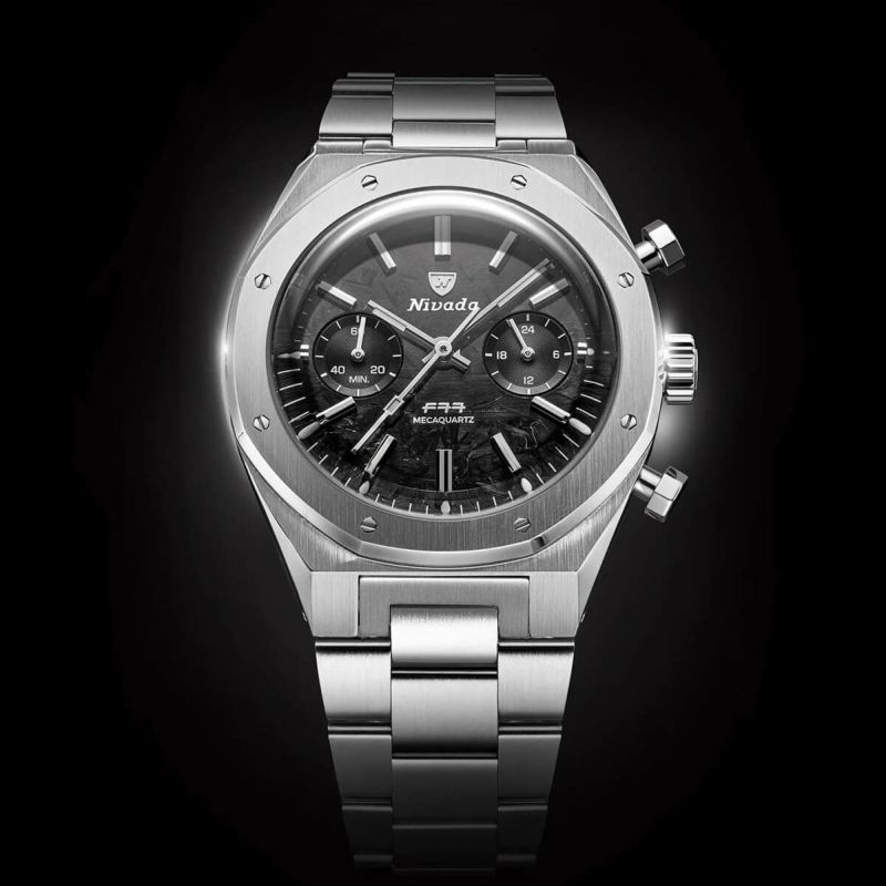 24kなな Nivada Grenchen / ニバダ グレンヒェン F77 クロノ メカクウォーツ
