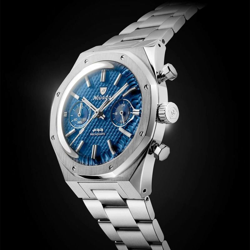 Nivada Grenchen / ニバダ グレンヒェン F77 クロノ メカクウォーツ