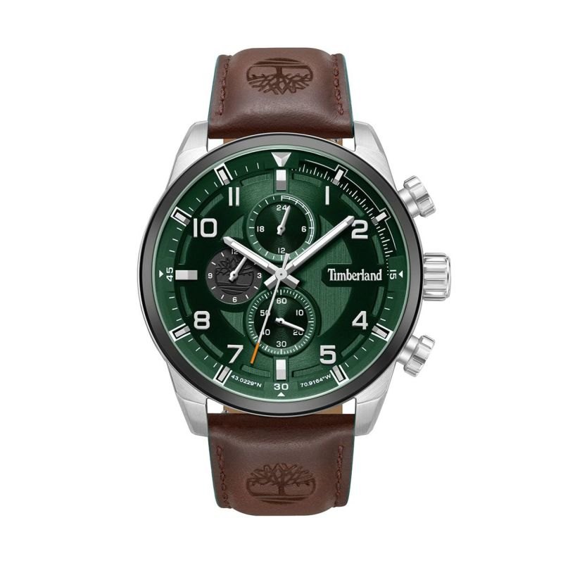Timberland / ティンバーランド ヘニカー II グリーン ダイヤル サドル